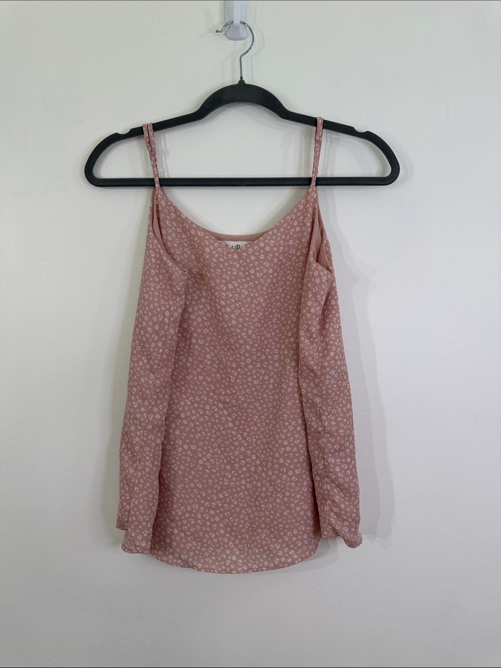 Pink Rose Pink Cheetah Print Tank